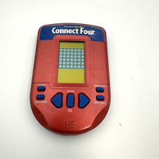 Vintage CONNECT FOUR Electronic Hand-Held Game 2002 - Tested Working