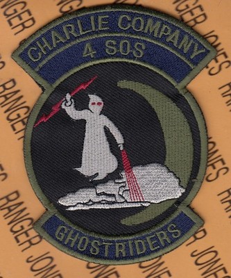 USAF Air Force AFSOC C Co 4th Special Operations Sq GHOSTRIDERS ~4.25 ...