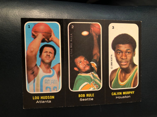 Hudson 1, Rule 2, Murphy 3 card