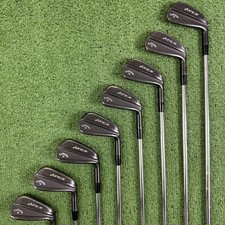 Callaway Apex Ti Fusion Black Forged Iron Set 4-PW AW Dynamic Gold R300 Regular