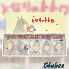 Studio Ghibli Noritake My Neighbor Totoro Juice Glass Set of 5 ? Rare