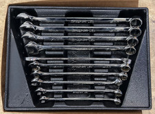 Snap-on 10pc 12pt Metric Flank Drive Plus Combination Wrench Set Soexm710