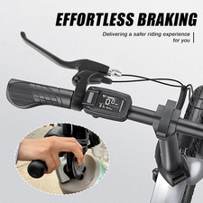 22MM Ebike Brake Lever Electric Bike Brake Handle 2 Wires Left and Right E-Bi...