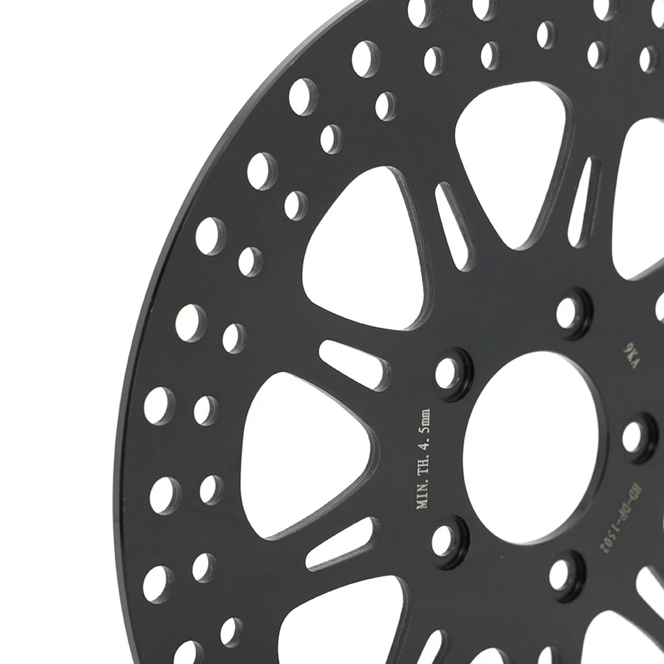 Pastillas de rotores de freno delanteras traseras 11,5" para Harley Sportster XL 883 1200 Custom 04-13 Foto 4 de 4