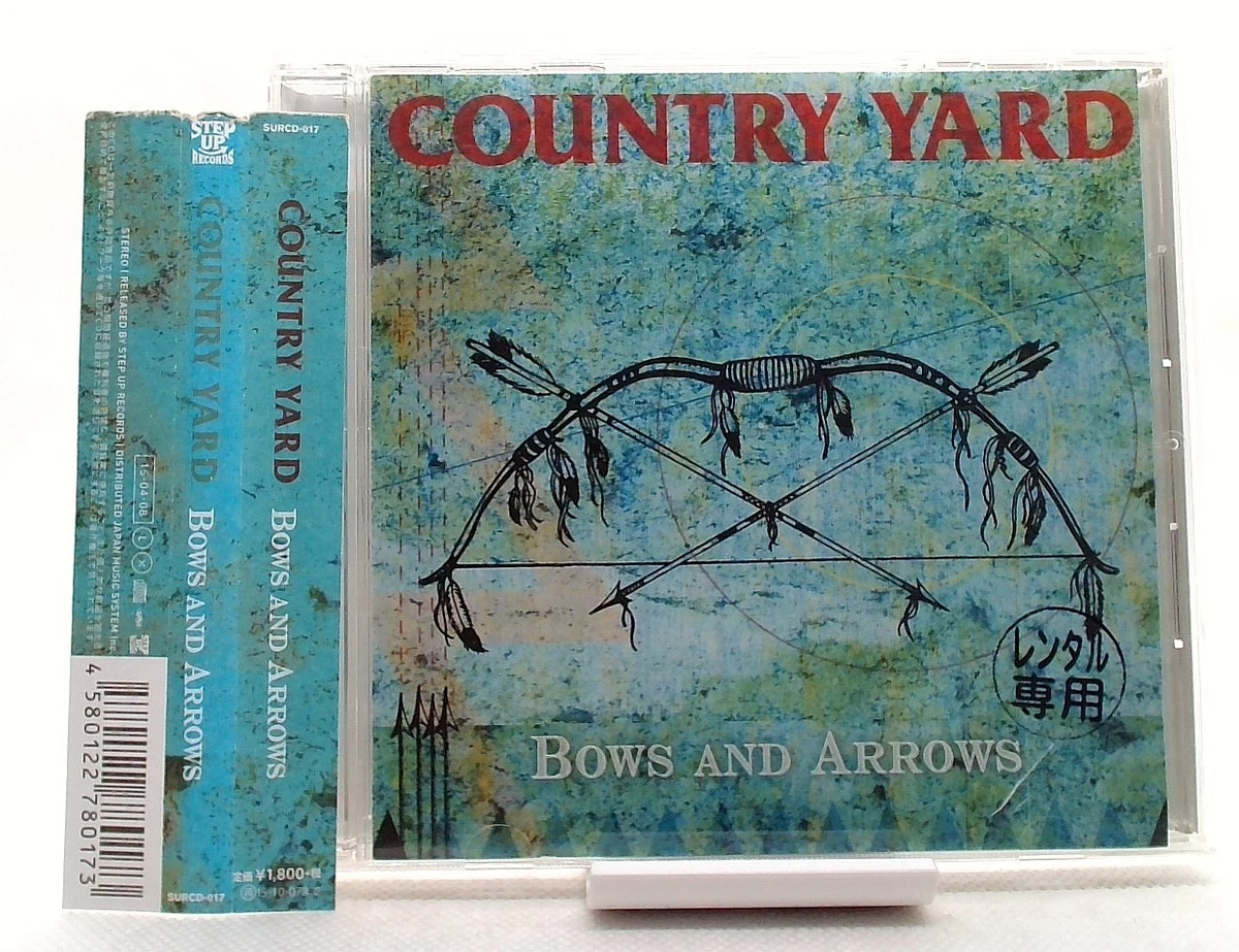 COUNTRY YARD BOWS AND ARROWS CD OBI Japan Rock