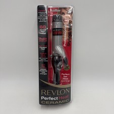 Revlon Perfect Heat Ceramic Professional Styling Iron 1 1/2" Barrel Model RV050C
