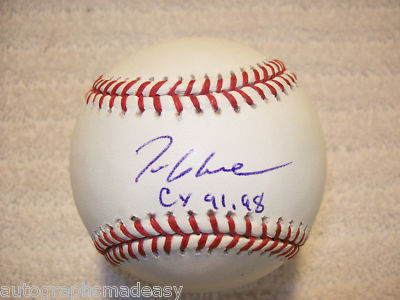 と*く様 Tom Glavine 直筆サイン入りボール Braves TOM GLAVINE ATLANTA BRAVES SIGNED BASEBALL W/CY 91,98 | eBay