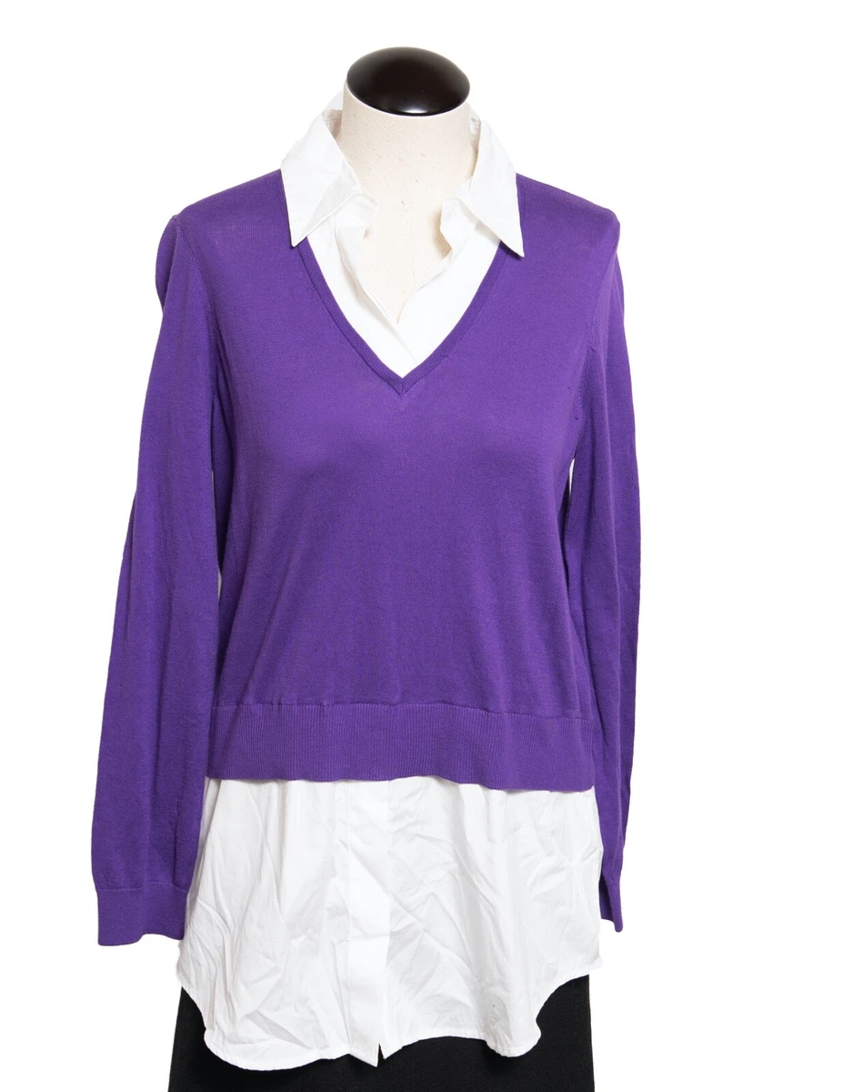 layered shirt sweater