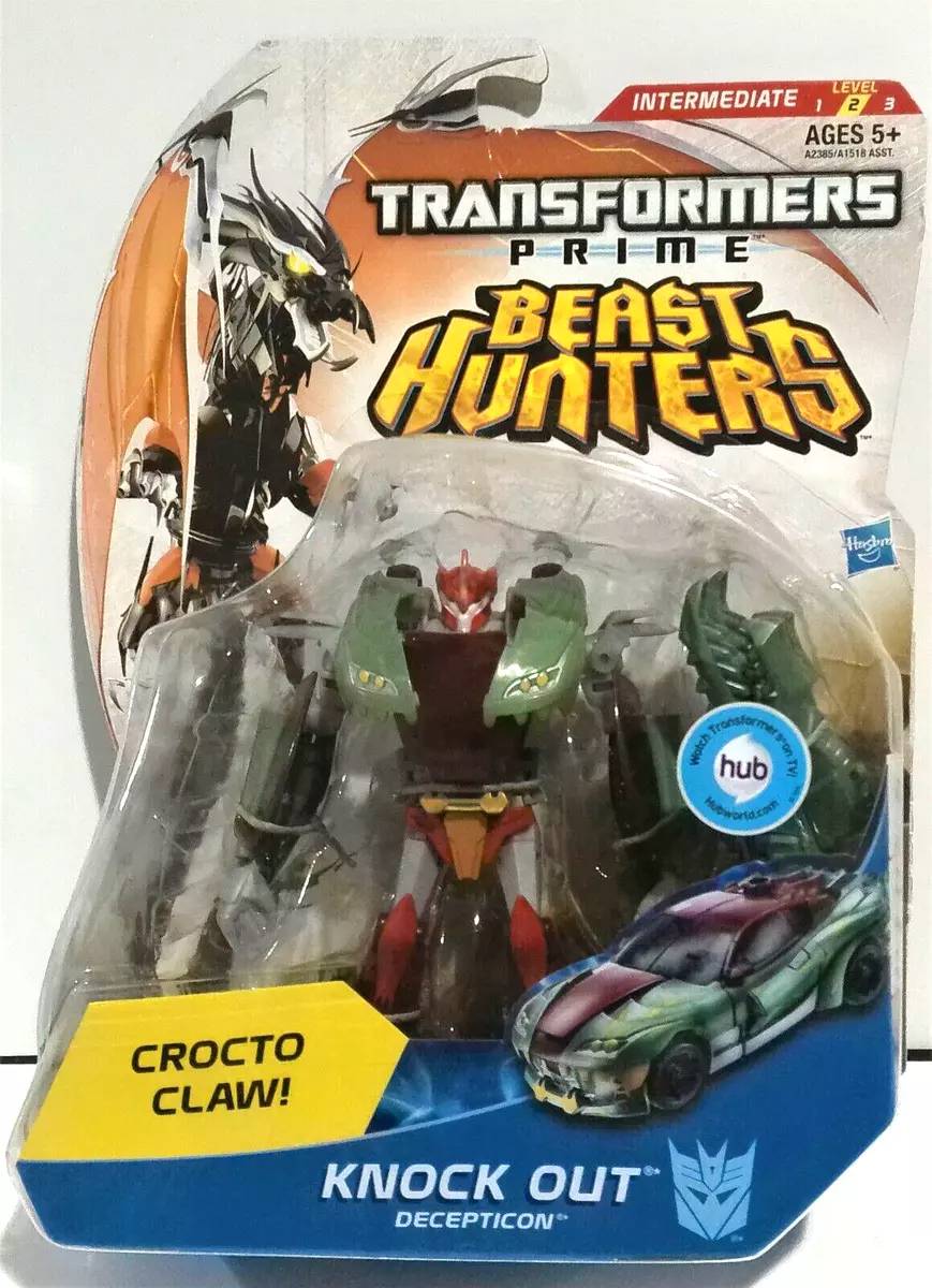 New Knock Out Transformers Prime Hasbro Deluxe Action Figure Non