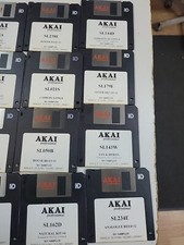 Floppy disk professionale Akai s01 campioni X12