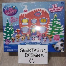Littlest Pet Shop G7 AUTHENTIC Advent Calendar Deer, Dog, Bear w/Acc New