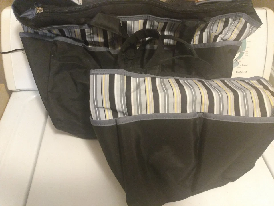 Babies R Us Diaper Bag Set Black Foto 4 de 4