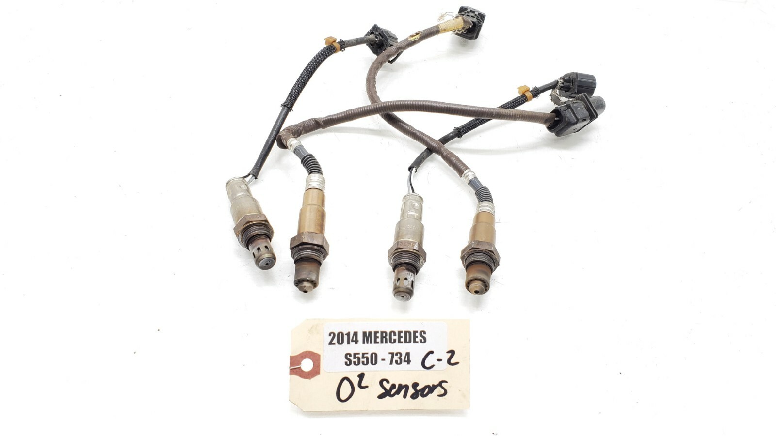 2014-2017 MERCEDES S550 V222 4.6L ENGINE OXYGEN O2 SENSORS OEM. | eBay