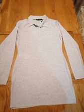 Pretty Little Thing Grey Dress Size 16. New. 