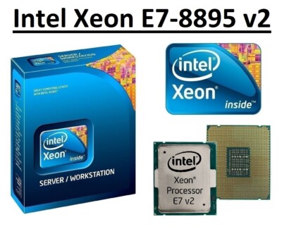 Intel Xeon E7-8895 v2 SR1NR 2,80   3,60 GHz, 37,5 MB, 15 Kerne, LGA2011-1, 155 W CPU