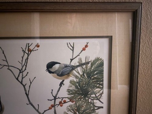 Robert Bateman - Lively Pair Chickadees 121/950 - Picture 3 of 8