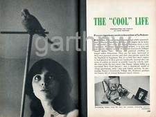 GREENWICH VILLAGE WOMAN 1959 BOHEMIAN LIFESTYLE PICTORIAL THE COOL LIFE NEW YORK