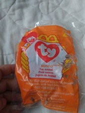 Ty McDonald's New Bongo chimp 2 1998 Teenie Beanie Original Happy Meal toy H