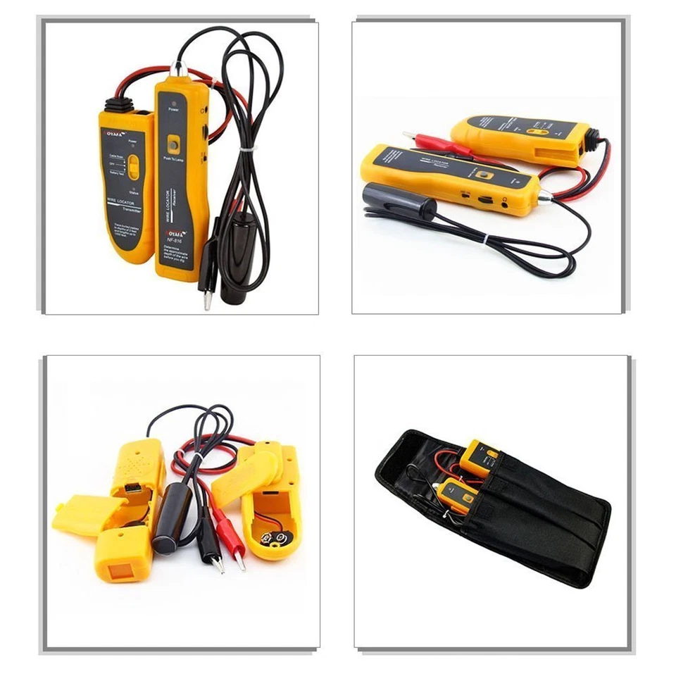 Underground Wire Finder Tube Wall Wire Cable Line Locator Lan Tracker Detector - Image 1 of 4