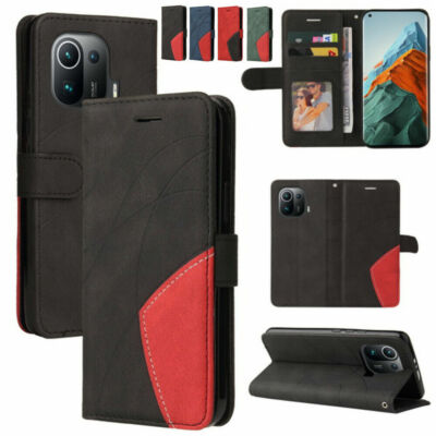 Leather Flip Wallet Phone Case For Xiaomi Poco F3 X3 NFC 10 11 Pro Note 10 CC9