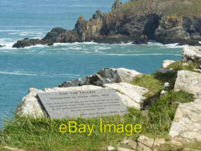 Foto 6x4 Gedenktafel an Laurence Binyon New Polzeath 'Sie sollen um 2008