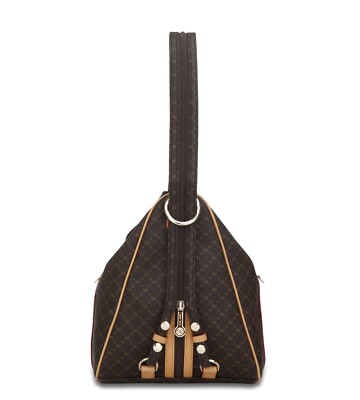 Rioni Signature brown Backpack with zipper strap ST 20082  display picture 1