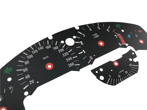 For BMW M3 E36 - Speedometer Dials from MPH to Km/h Cluster Gauges - Picture 3 of 5