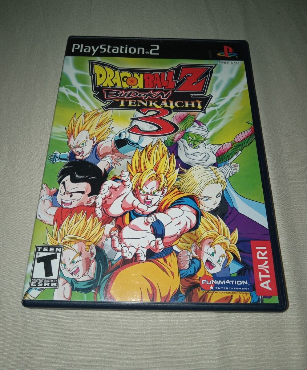 DRAGON BALL Z Budokai Tenkaichi 3 Dragonball PAL UK Sony Playstation 2 PS2  CIB