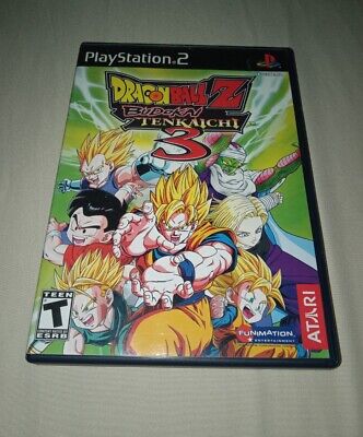 Dragon Ball Z Budokai Tenkaichi 3 - Sony Ps2 PlayStation 2 Complete Black  Label for sale online