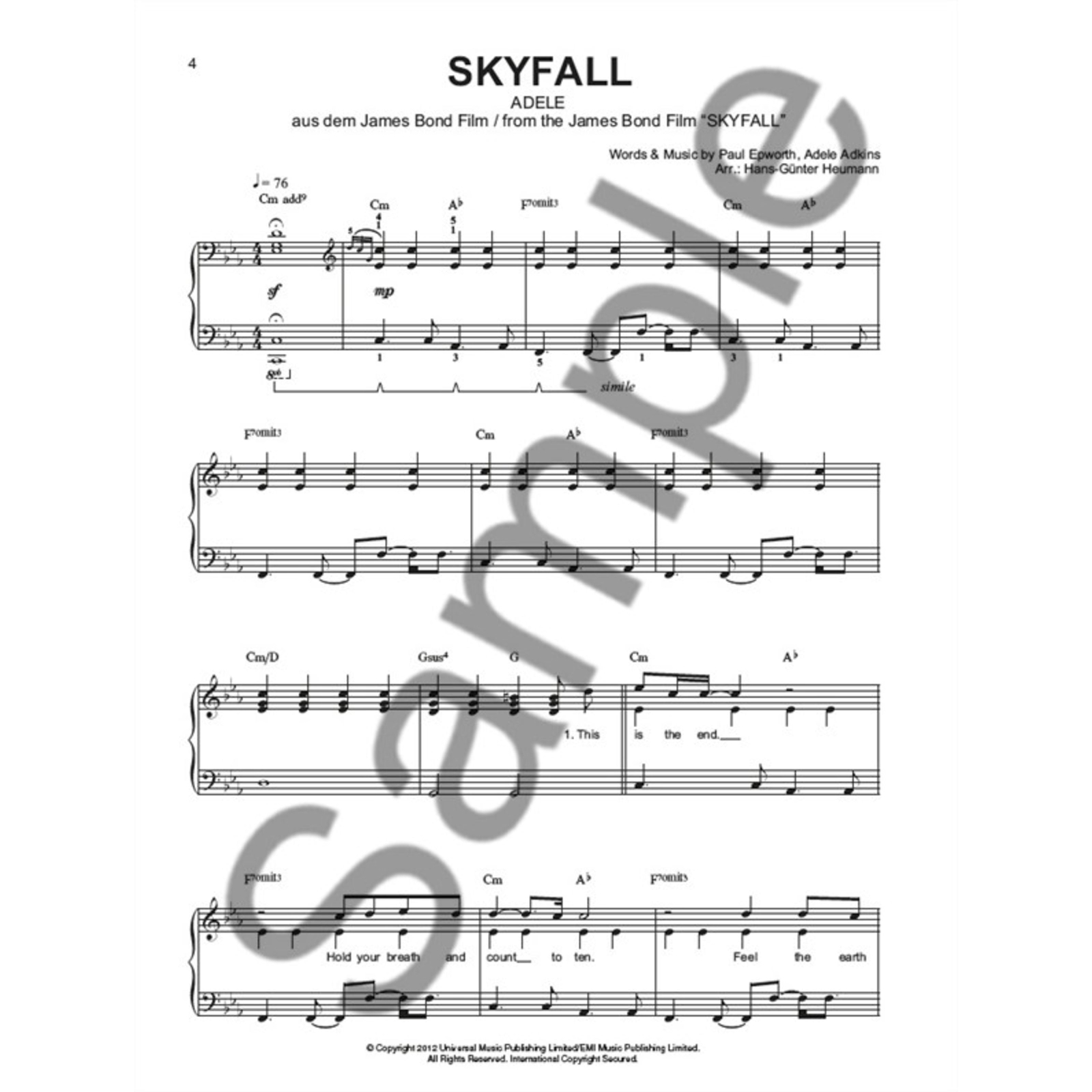 Thumbnail - Bosworth Music Piano Gefällt Mir 50 Chart & Film Hits 2, Spiralbindung