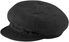 New York Hat Co. Vintage Linen 8-Panel Crown Spitfire Cap,Made in US, Style#6225