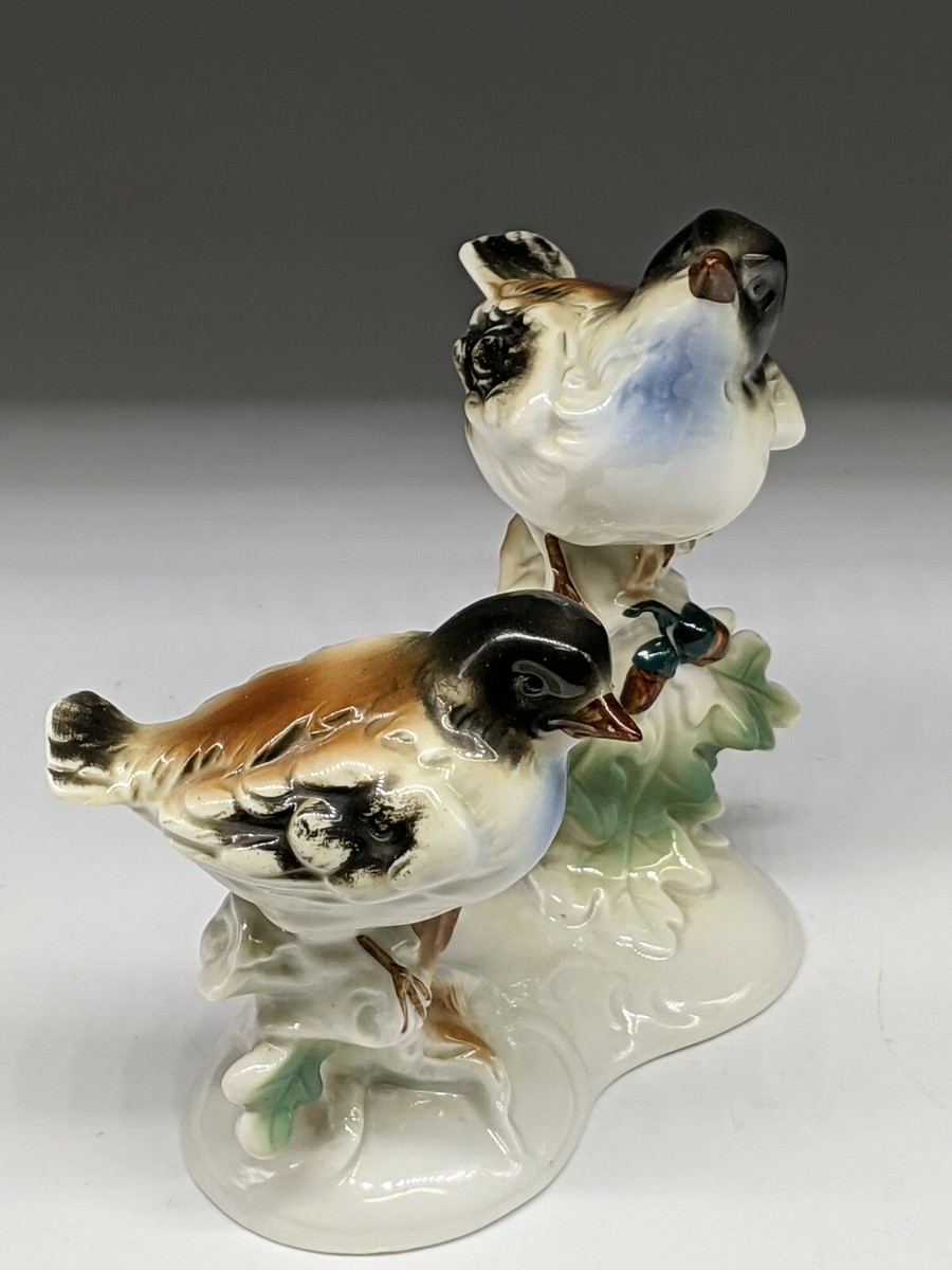 置物  Bird Vintage Lippelsdorf Wagner & Apel Porcelain Bird Figurine 9452 | eBay