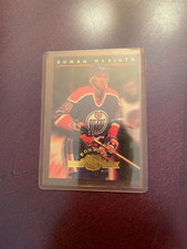 1993-94 Donruss Leaf Hockey Rated Rookies #15 Roman Oksiuta Edmonton Oilers MT