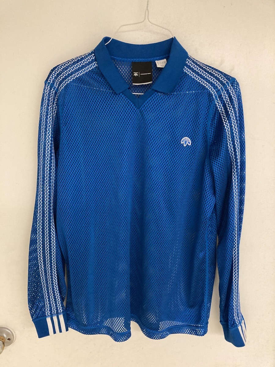 Men's Alexander Wang Adidas Shirt Upside Down Logo Size Men's Alexander Wang Adidas Shirt Upside Down Logo Size