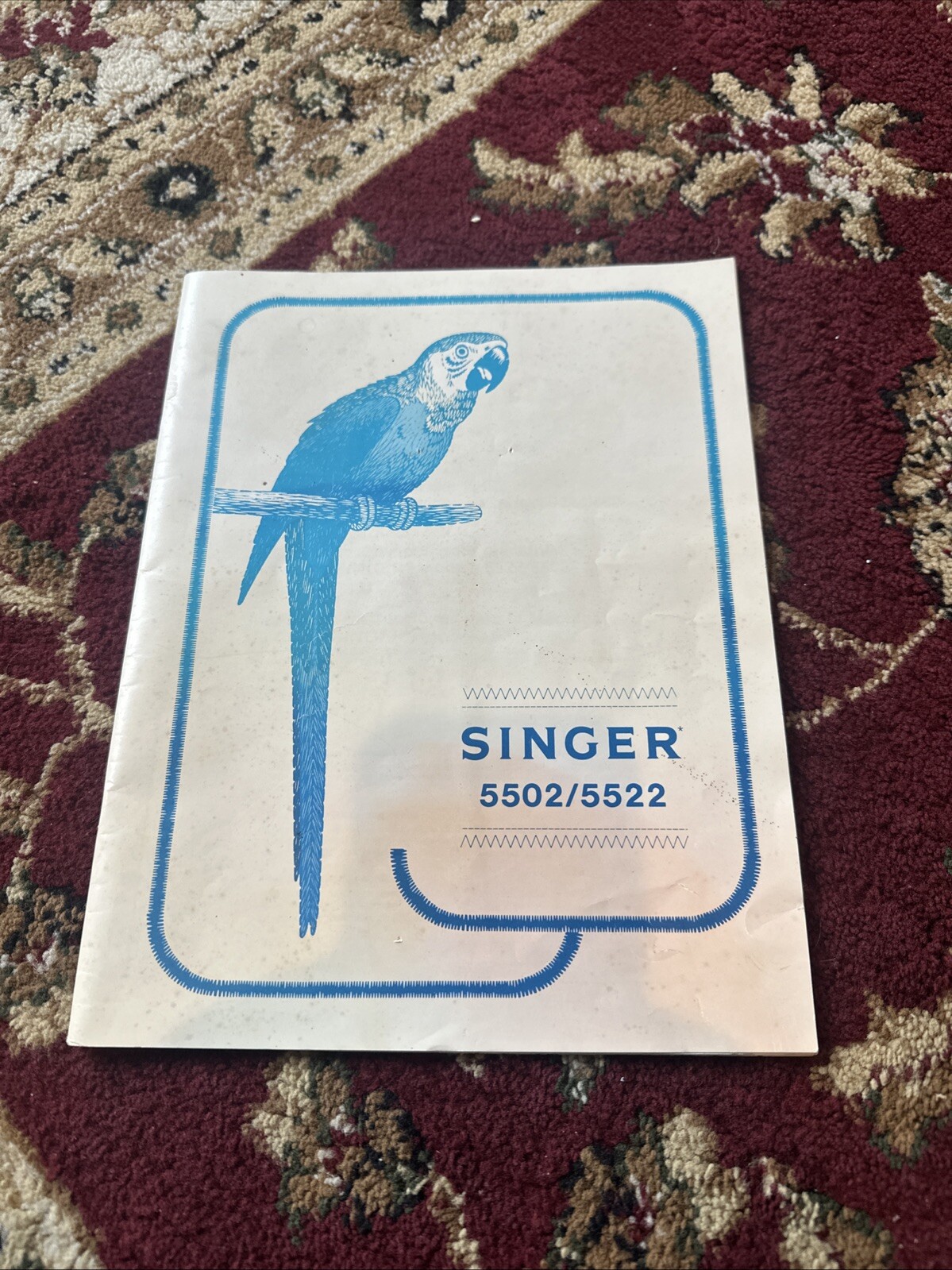 Singer 5502-5522 Sewing Machine/Embroidery/Serger Owners Manual - Nice!!!