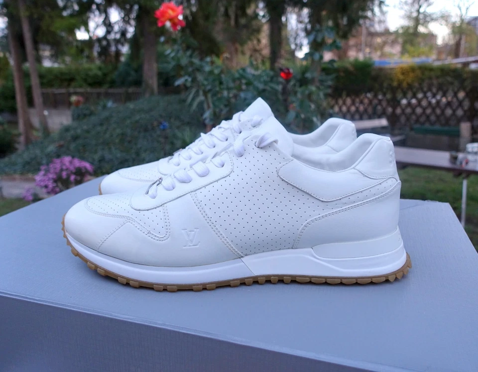 LOUIS VUITTON X SUPREME SHOES 44 shoe sneaker sneakers white 10 runway - Bild 2 von 4