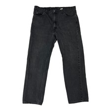 VTG Levi's 505 Ct Black 5 Pocket Cotton Made in USA Jeans Mens Size 40X30