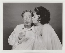 Lucille Ball & Jackie Gleason CBS 1975 Three For Two  8X10 Press Photo 12/4/75