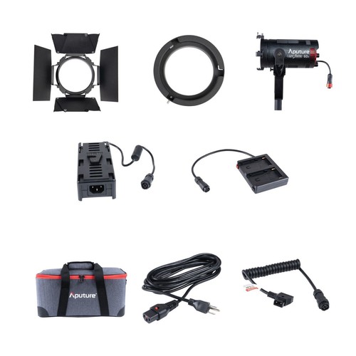 Aputure LS 60d LED Video Light 60W 5600k Daylight +Light Dome SE+ C Stand Bag - Picture 9 of 11