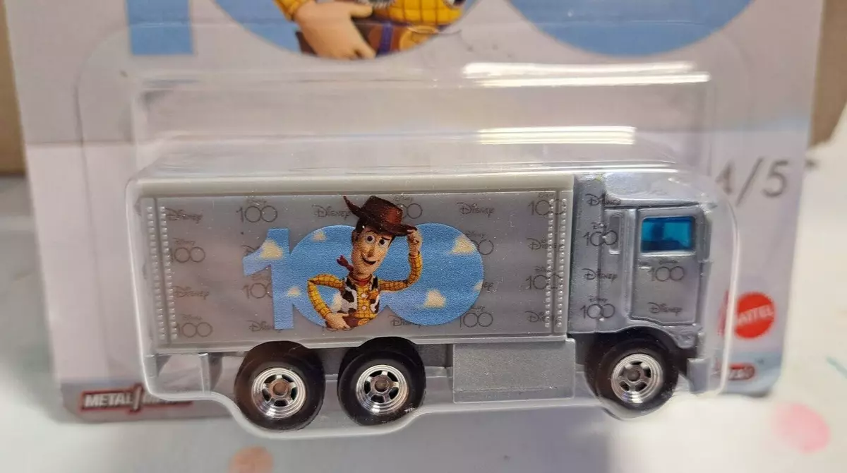 Hot Wheels Premium Disney 100 Toy Story Woody Hiway Hauler 4/5 2023 Diecast  Car