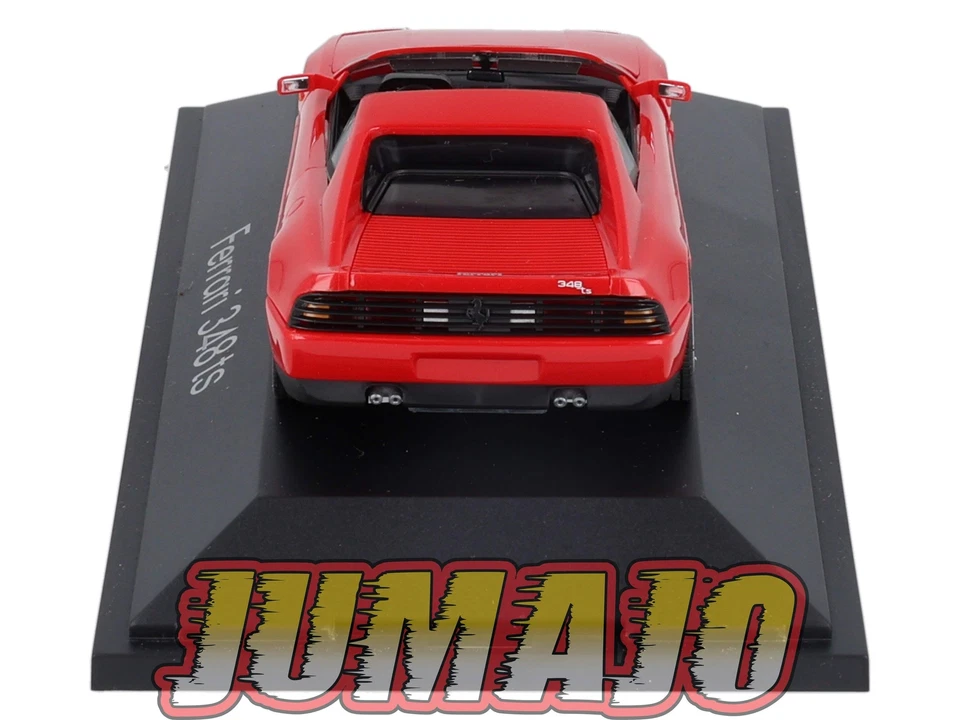 FER41 voitures plastiques 1/43 Herpa : 1020 FERRARI 348 ts rouge - Photo 4/4