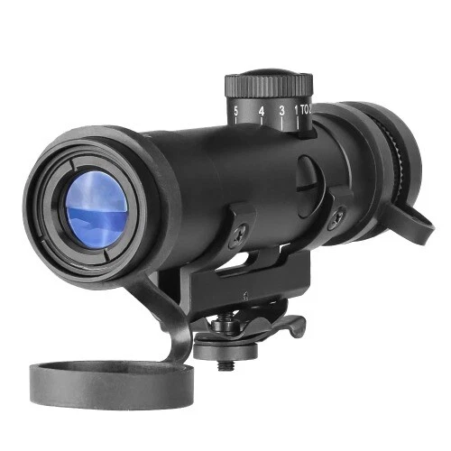 Tactical Hunting HD 4X20 Rifle Scope Sight with Turret Reticle Classic Retro  4x - Image 3 of 4