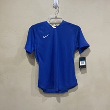 NWT Nike Women&rsquo;s Large Dri-Fit Strike Blue Soccer Jersey AJ1150-480 Size Medium