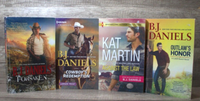 Montana Cahills-Western Contemporary Romance Book Lot Of 4-B. J. Daniels