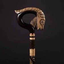 Ram Handle Walking Cane Gift For Men and Women Walking Stick