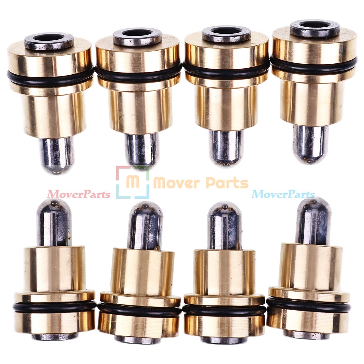 8X Pilot Valve Pusher 9108066 For Hitachi Excavator EX100-2/3