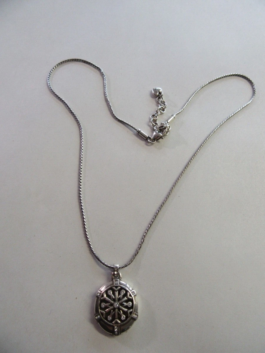 Vintage secret compartment best sale necklace