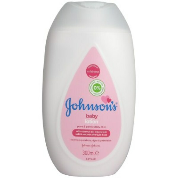 cream johnson baby lotion