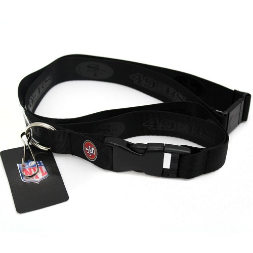 NFL Team Licensed Blackout Lanyard for ID Badges, Keychains, Car Keys - Bild 12 von 32
