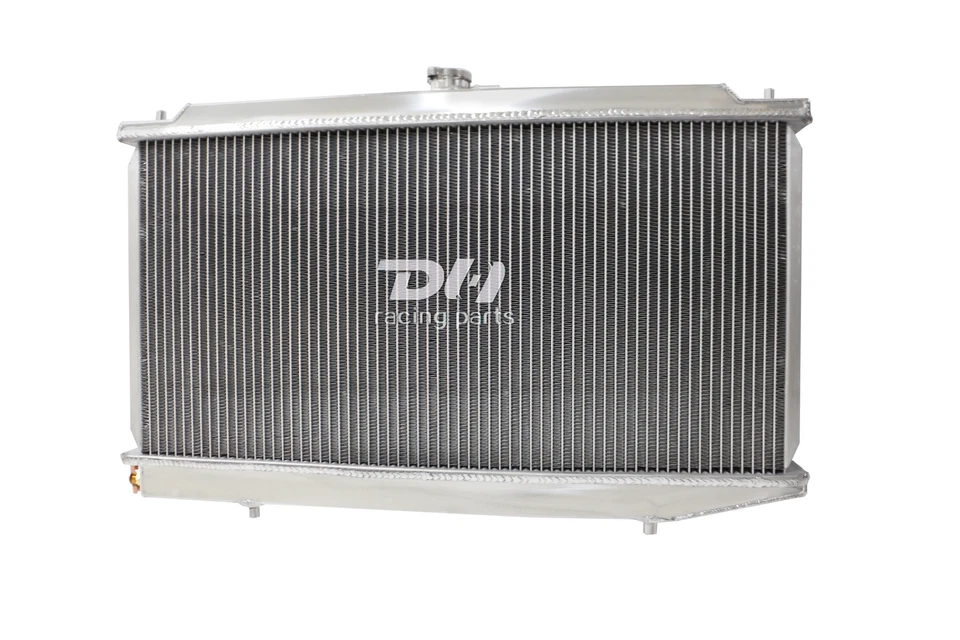 Dual Core Race Aluminum Radiator For 1988-1991 Honda Civic CRX/DX/LX/HF MT 1.5L - Изображение 4 из 4